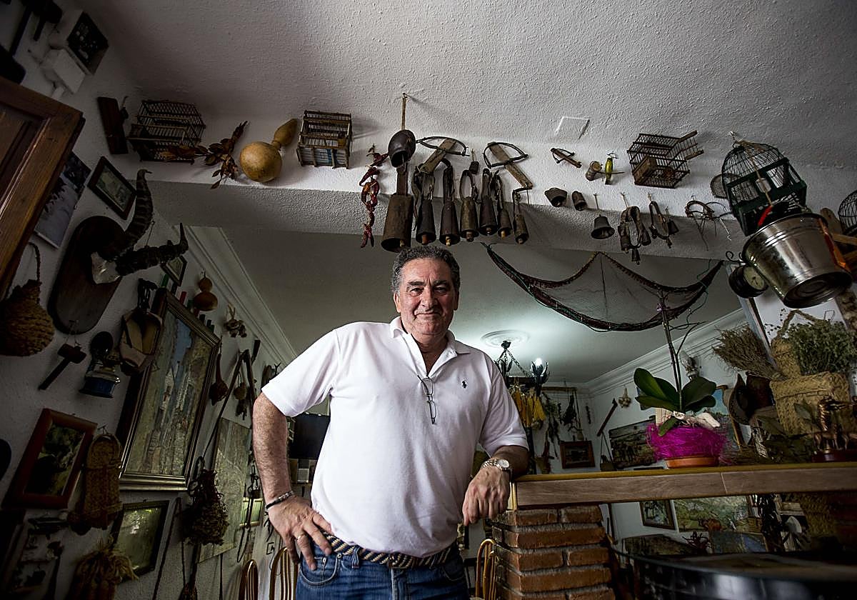 Antonio Escámez ha fallecido a los 68 años. Aquí posa para Ideal en una imagen de archivo.