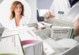 Rosa Alaminos, farmacéutica colegiada del Colegio Oficial de Farmacéuticos de Granada.