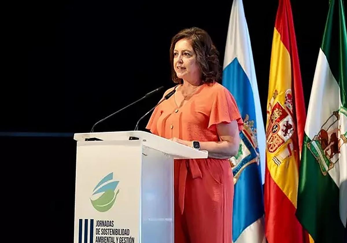 La consejera de Sostenibilidad y Medio Ambiente de la Junta de Andalucía, Catalina García.