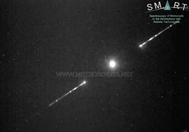 Imagen de la bola de fuego.