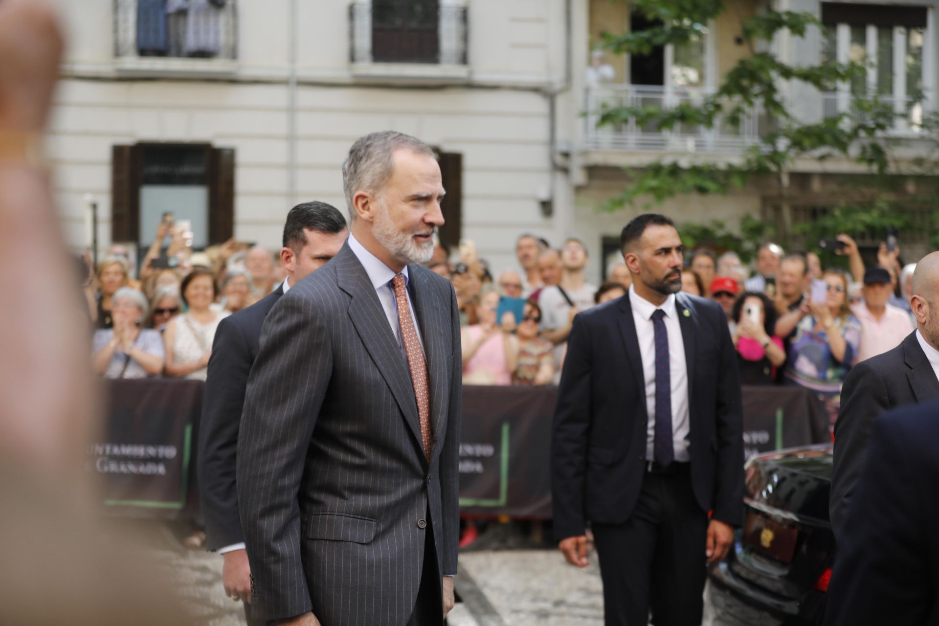 Así ha sido la visita del Rey a Granada