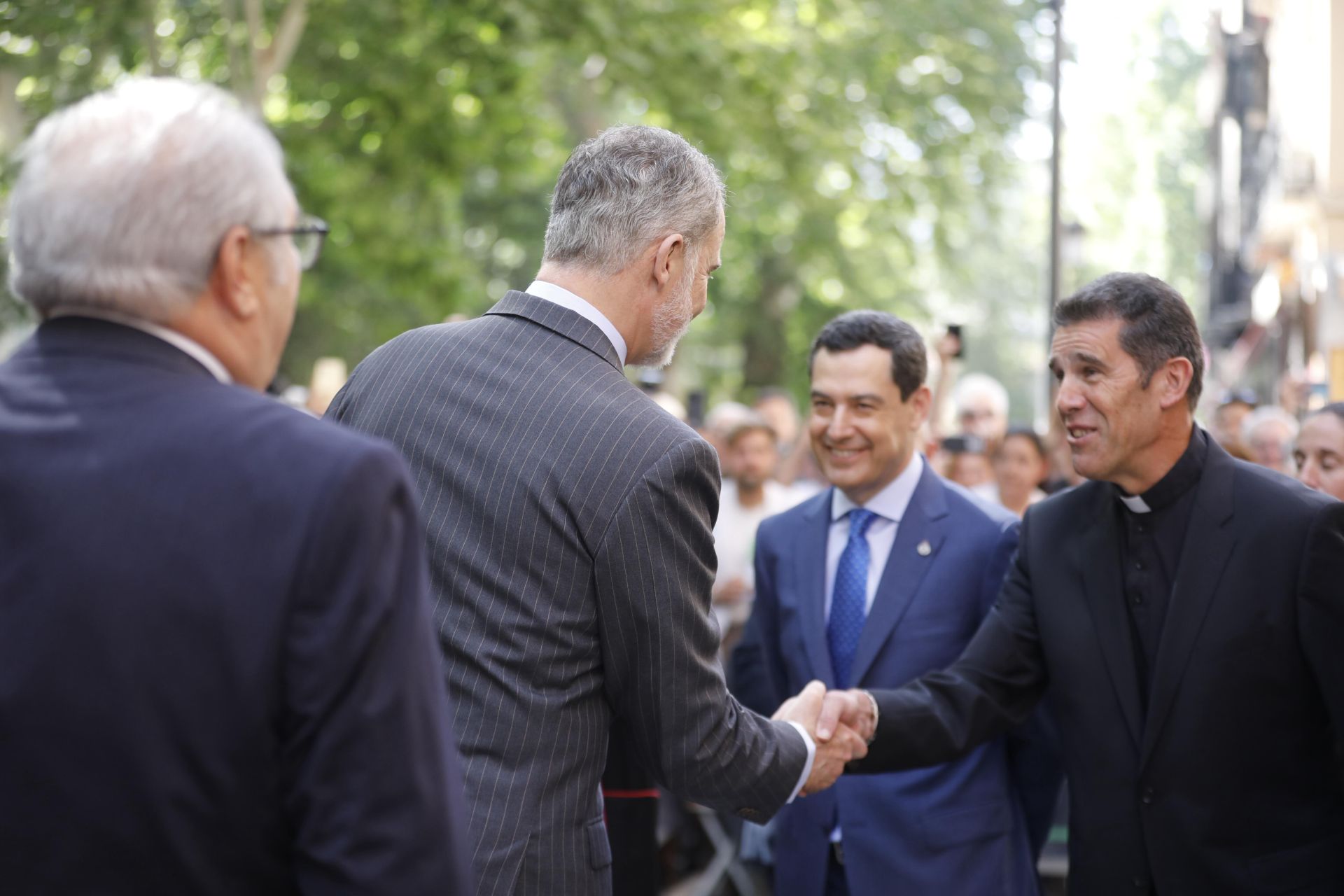 Así ha sido la visita del Rey a Granada