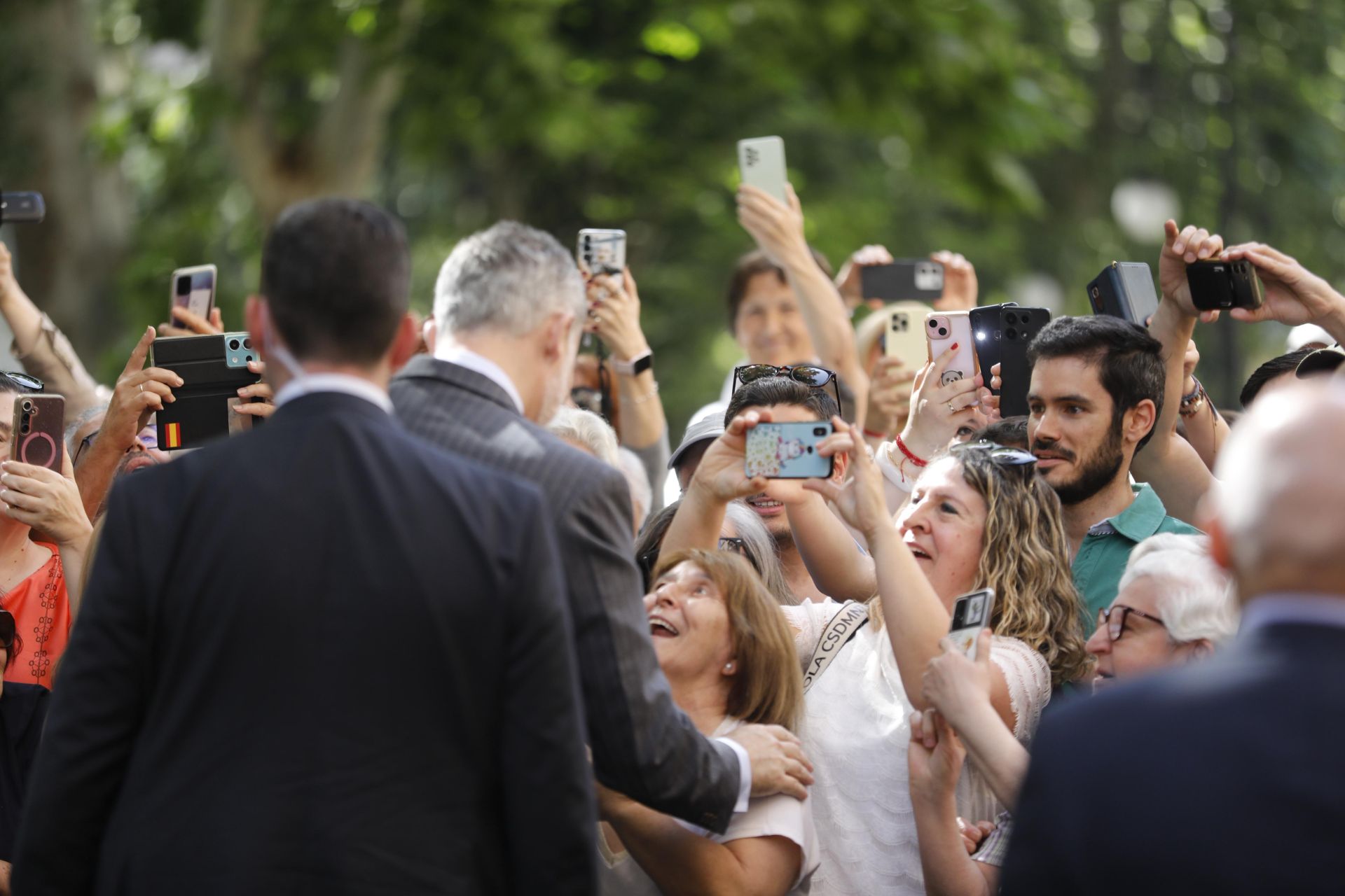 Así ha sido la visita del Rey a Granada