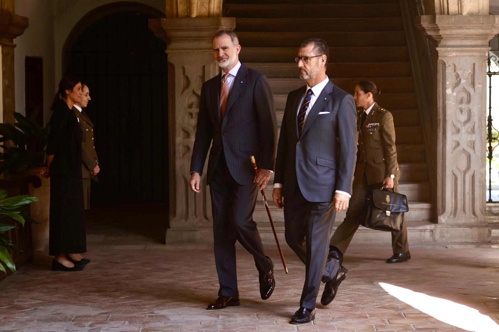 Así ha sido la visita del Rey a Granada