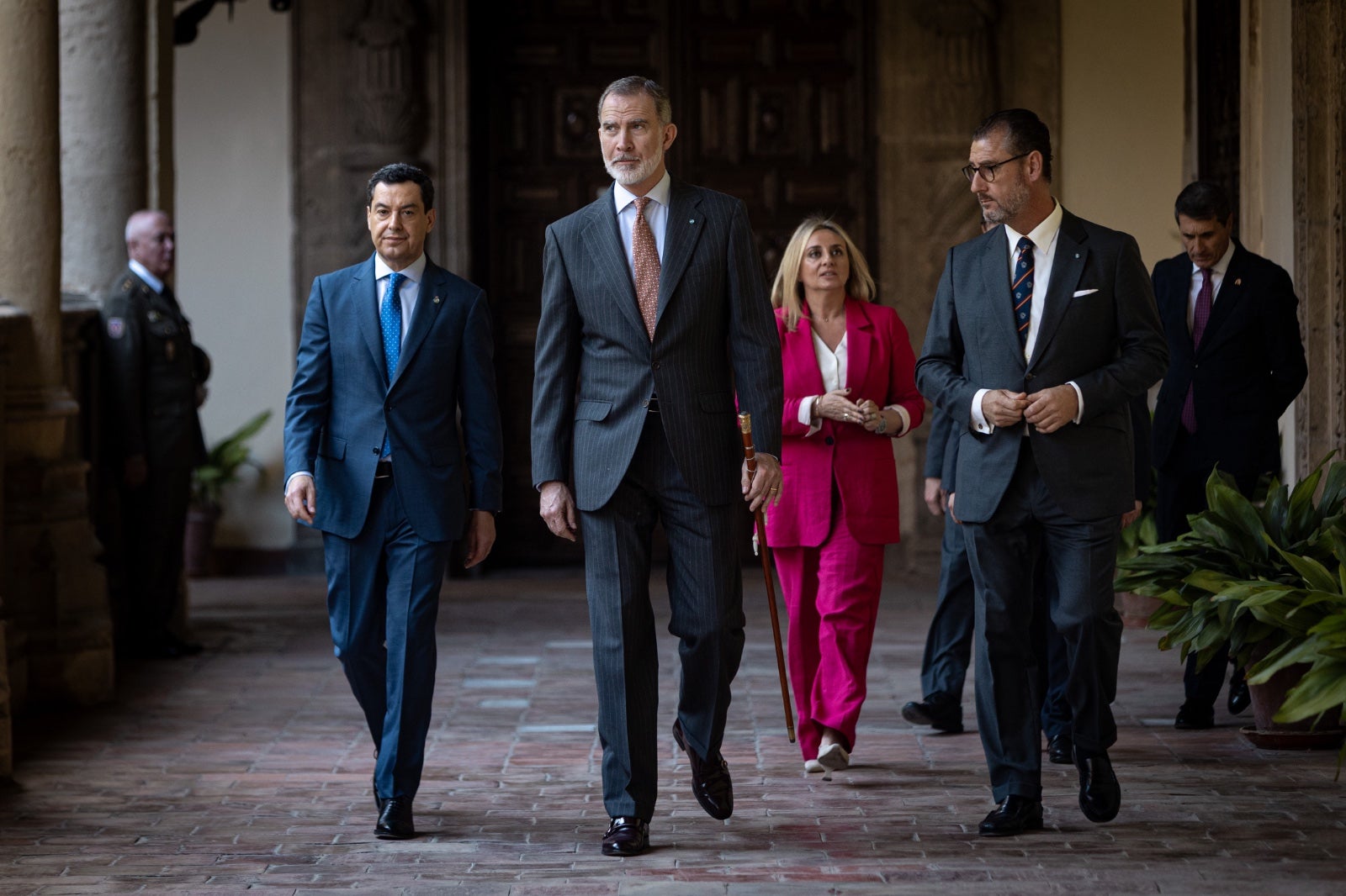 Así ha sido la visita del Rey a Granada