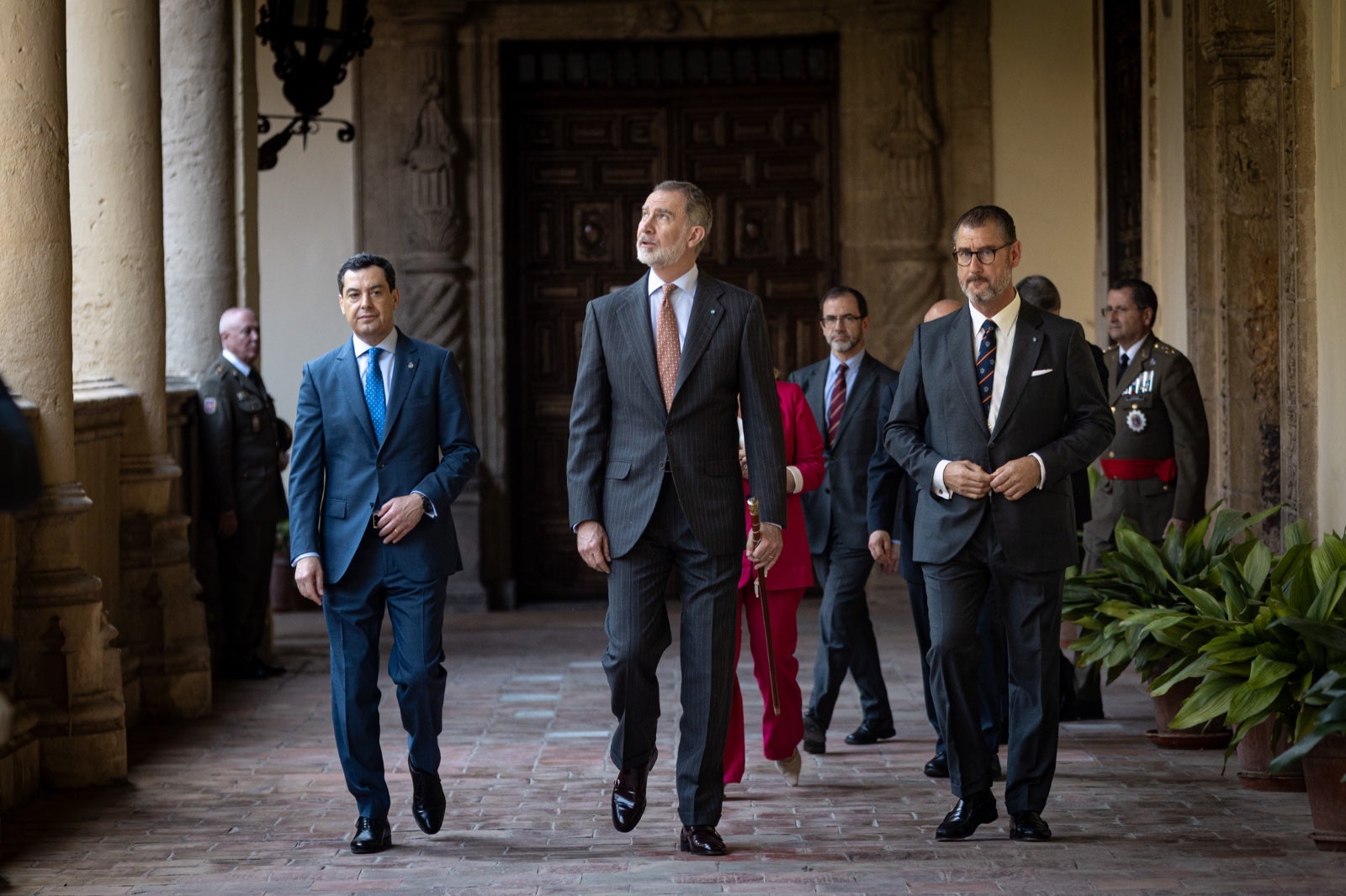 Así ha sido la visita del Rey a Granada