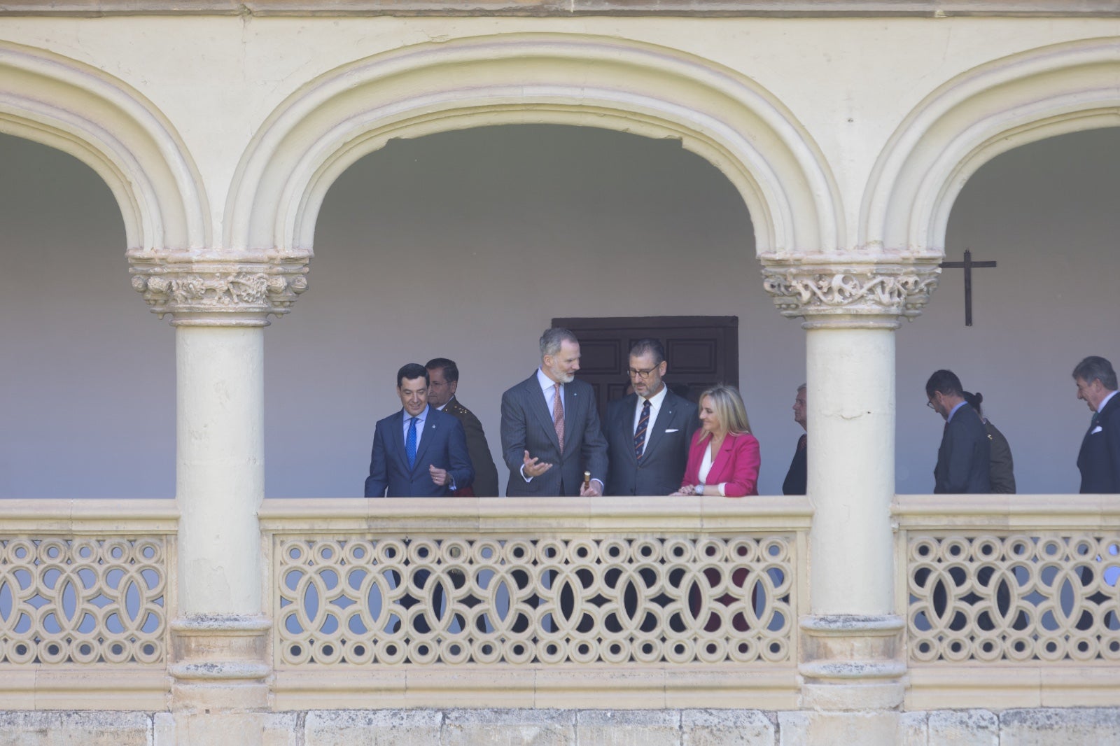 Así ha sido la visita del Rey a Granada