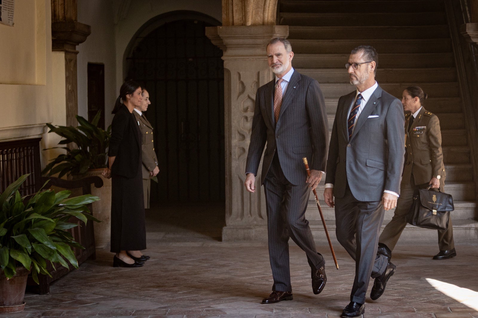 Así ha sido la visita del Rey a Granada
