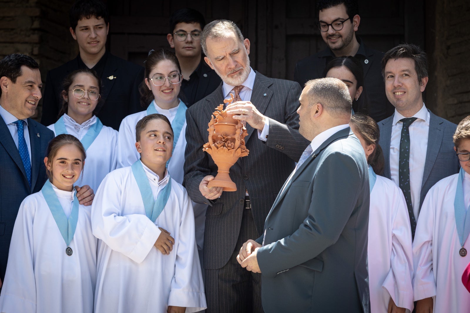 Así ha sido la visita del Rey a Granada