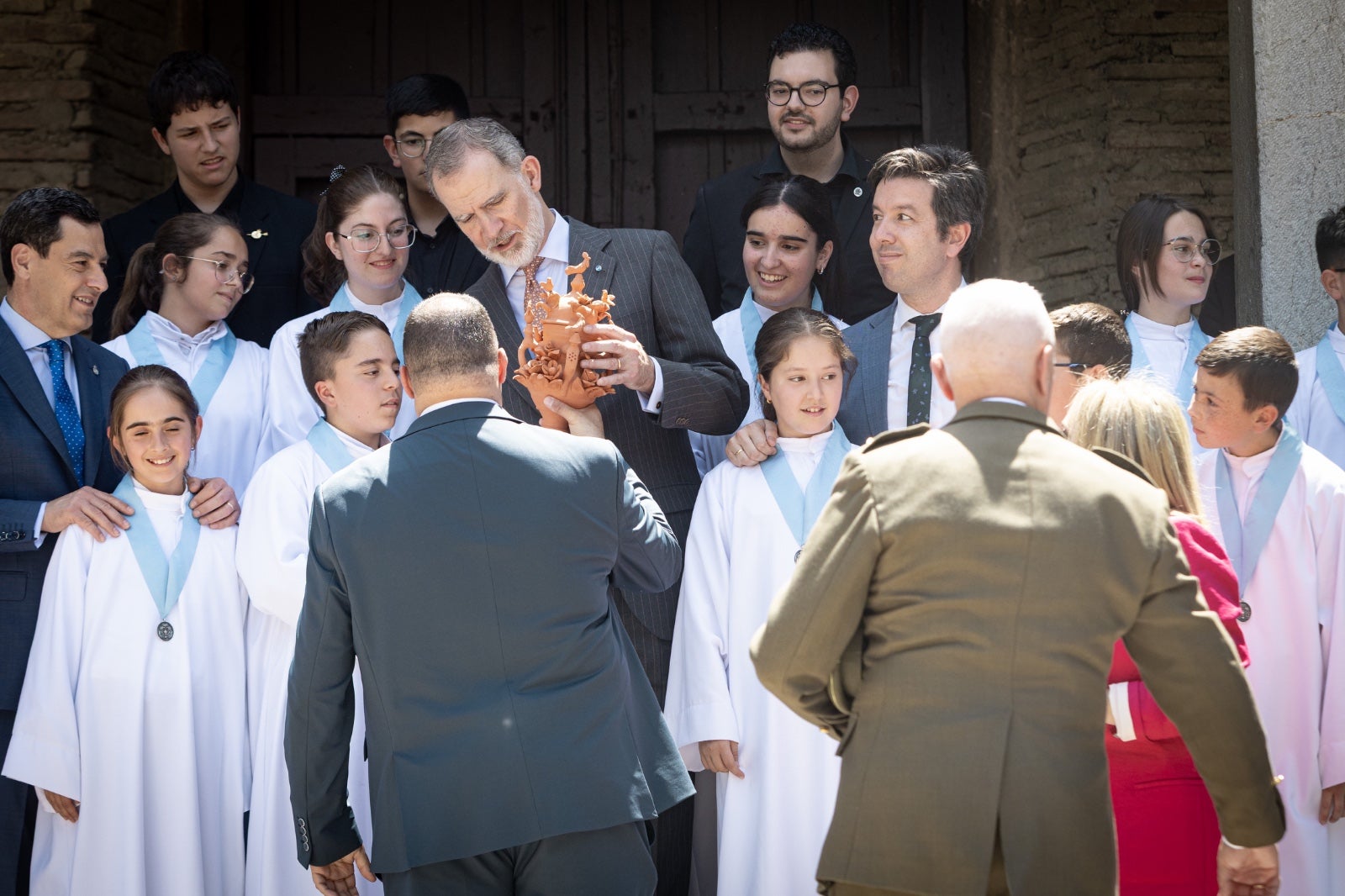 Así ha sido la visita del Rey a Granada