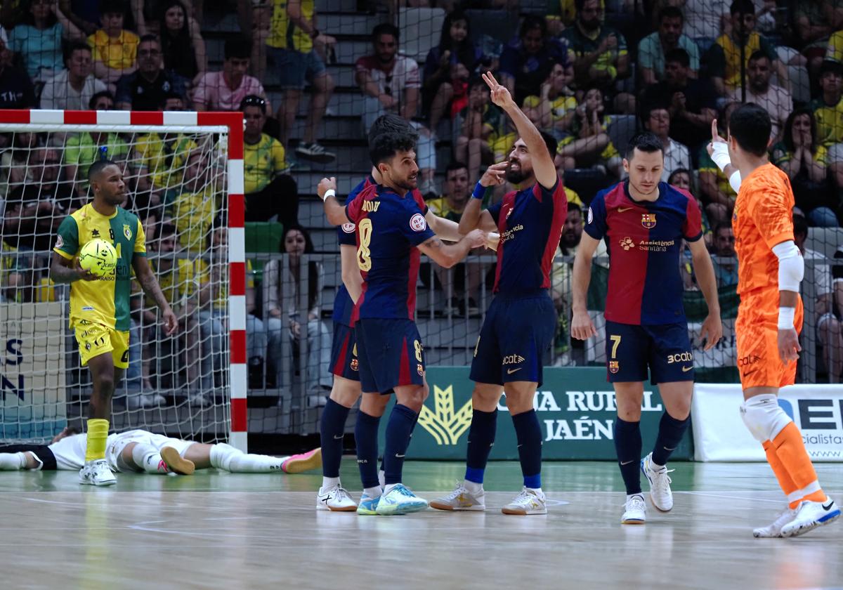 El barça fs golpea en el olivo arena | ideal