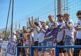 Afición del Real Jaén.