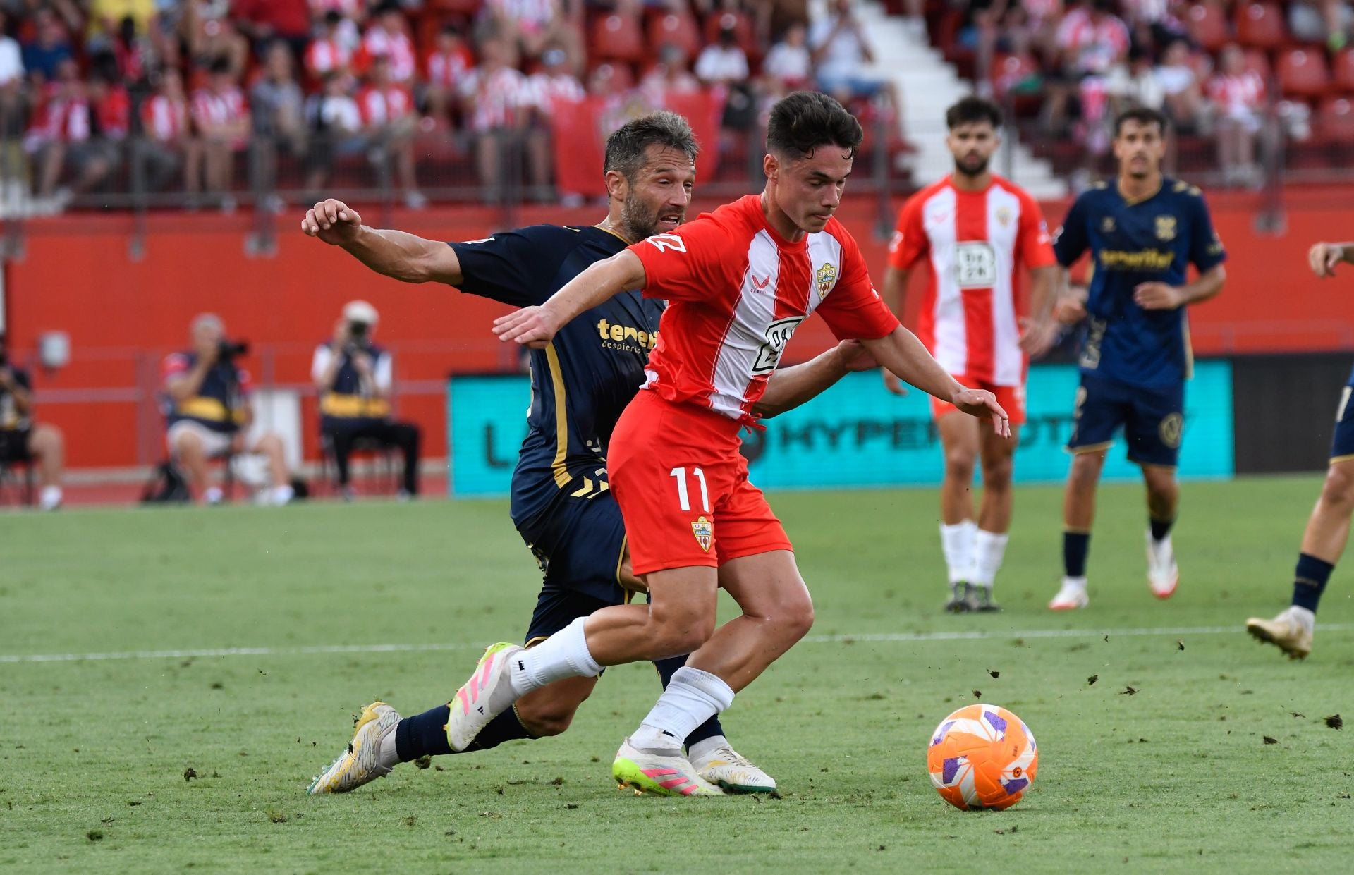 El Almería, control y clase