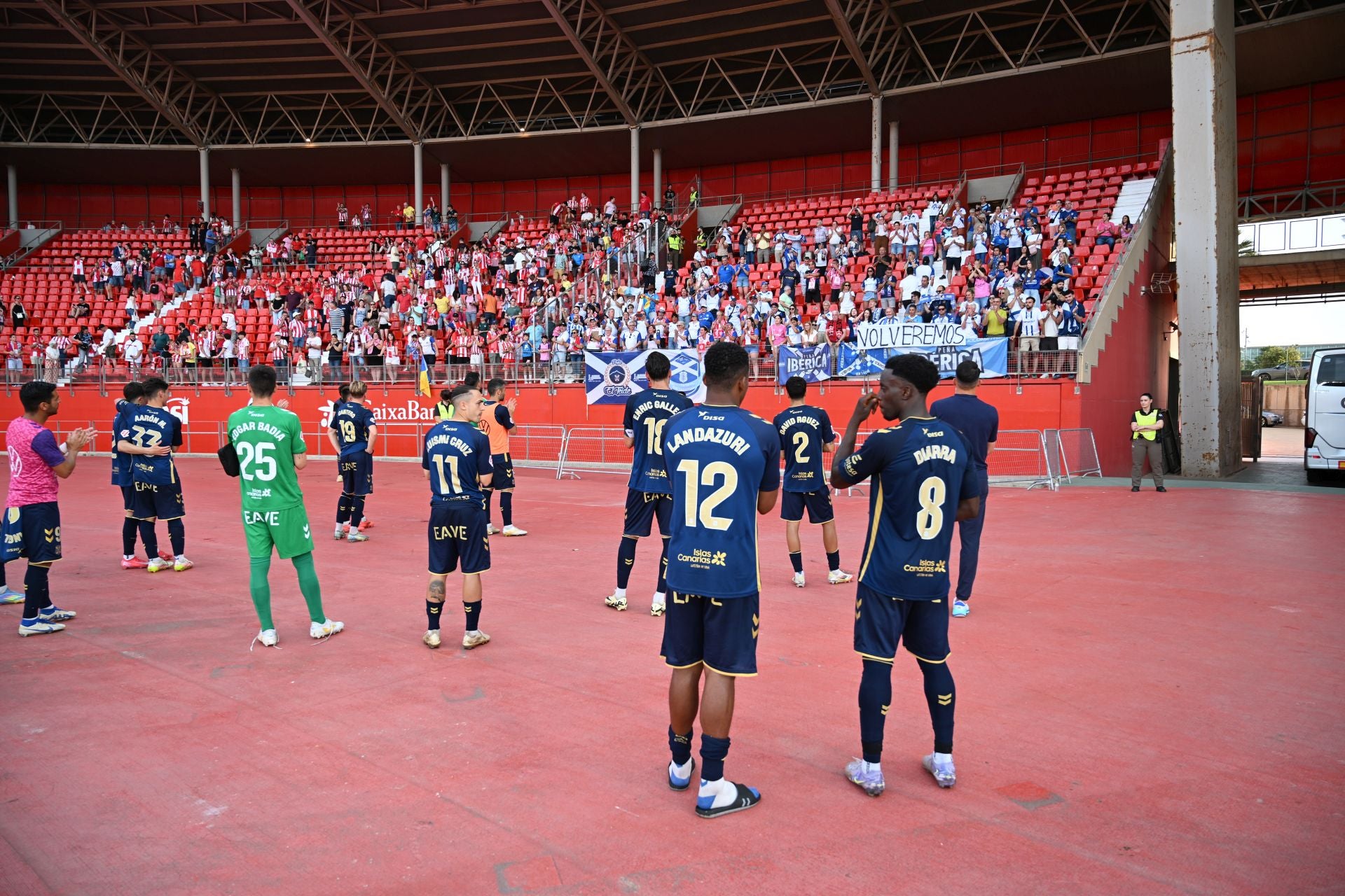 El Almería, control y clase