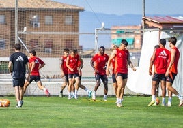Entrenamiento del sábado.