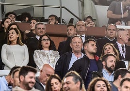 La cúpula directiva del Granada presente en El Sardinero.
