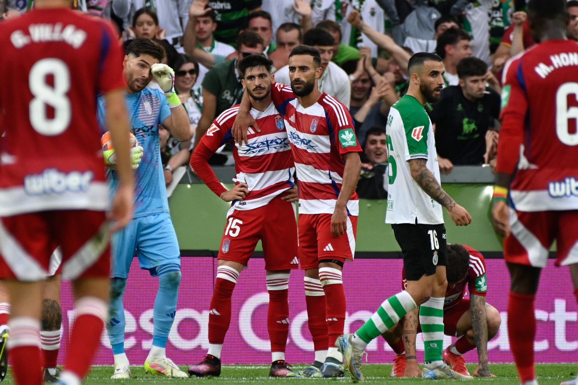 El Racing - Granada CF, en imágenes