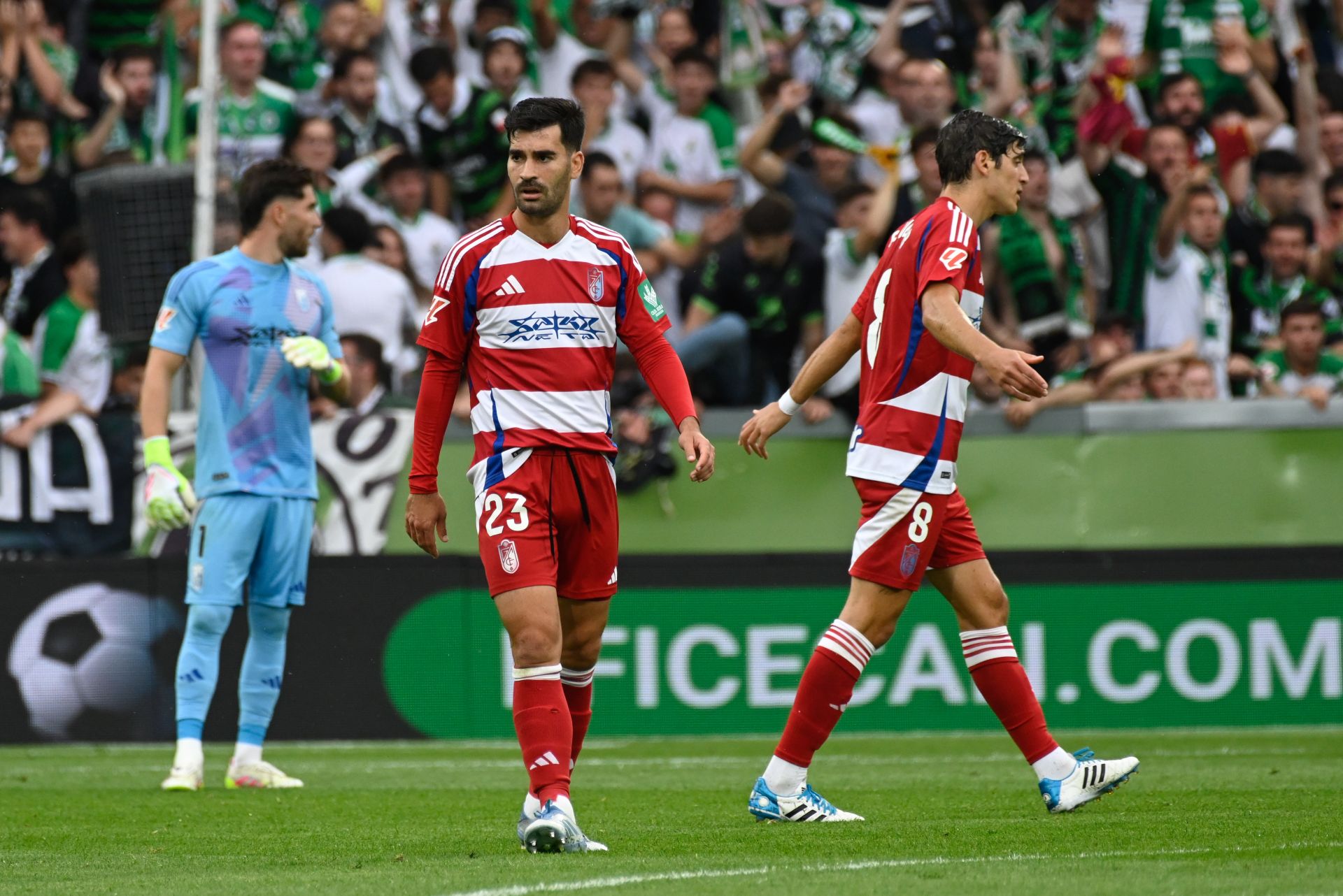 El Racing - Granada CF, en imágenes