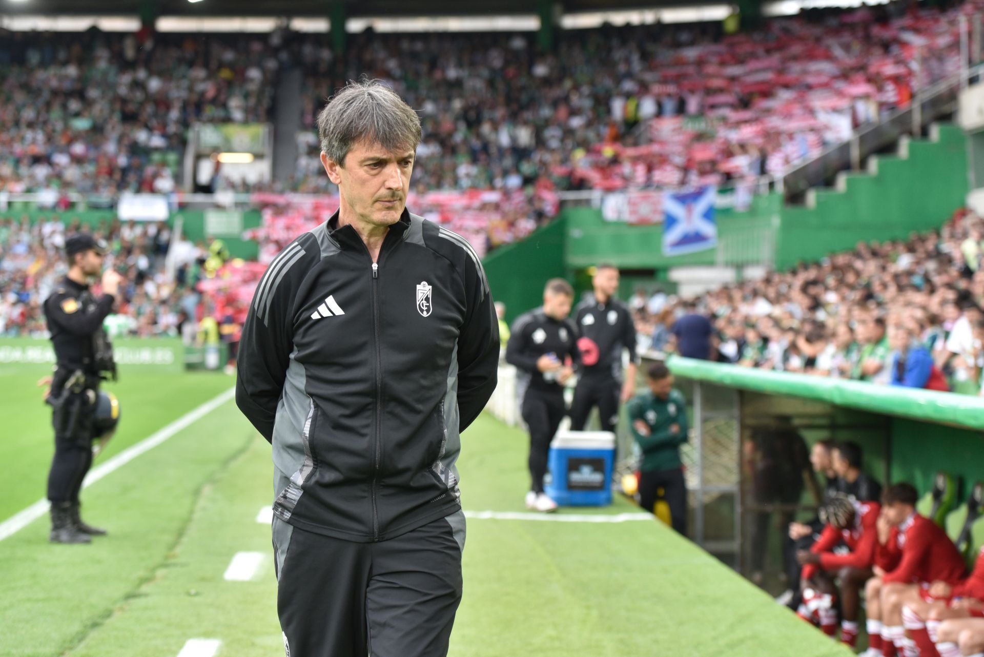 El Racing - Granada CF, en imágenes