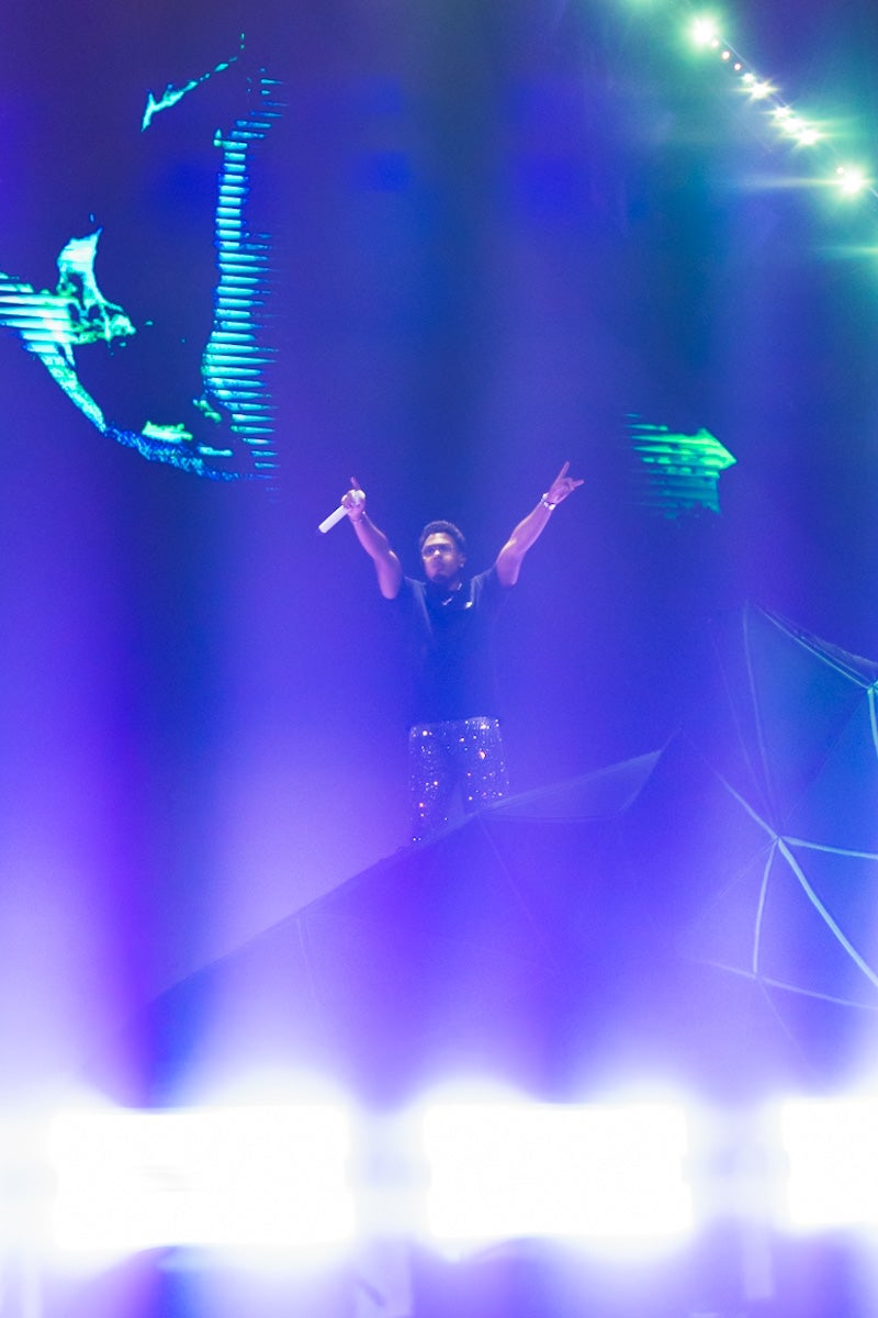 El concierto de Myke Towers en Granada, en imágenes