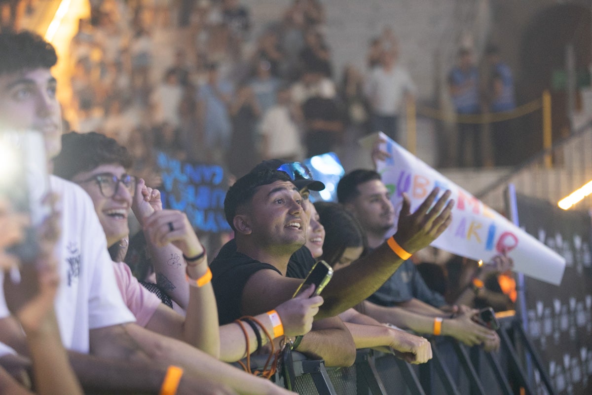 El concierto de Myke Towers en Granada, en imágenes