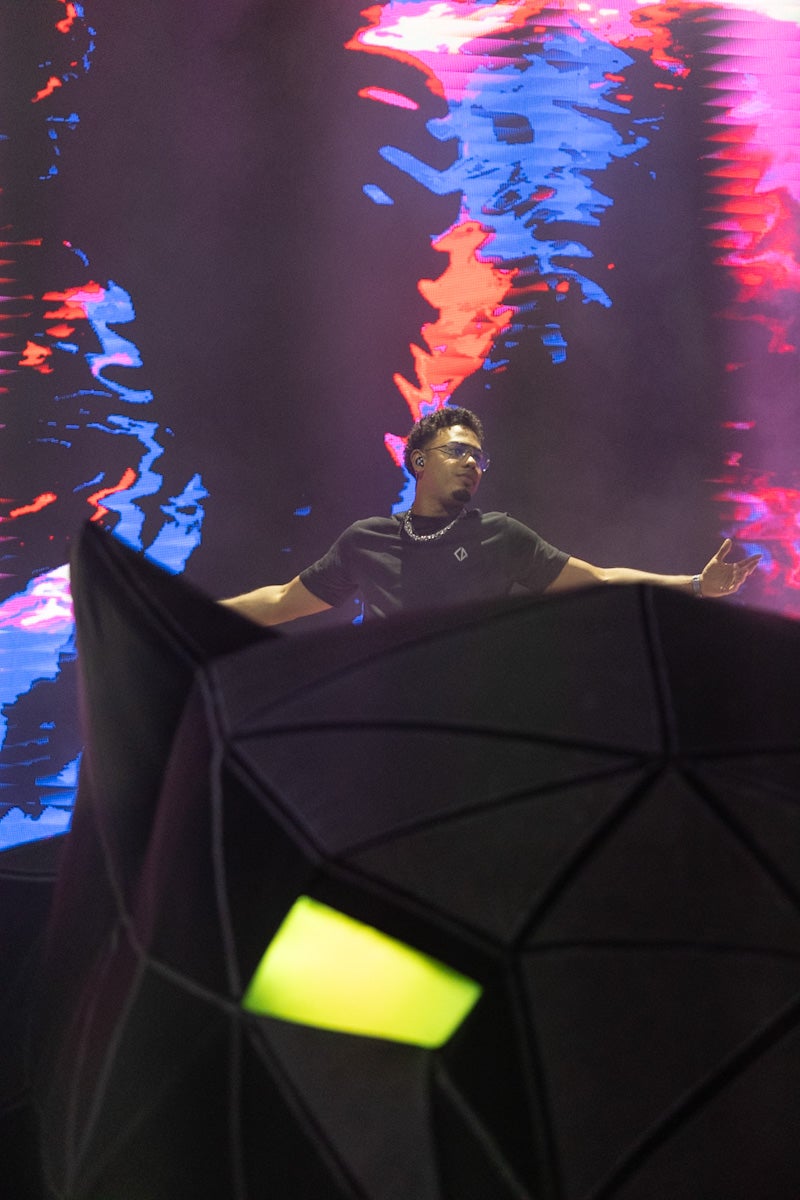 El concierto de Myke Towers en Granada, en imágenes