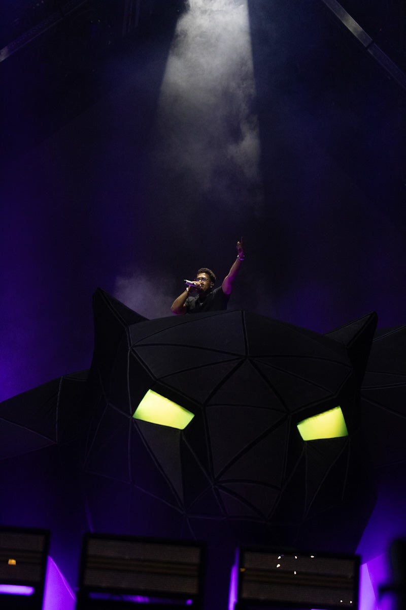 El concierto de Myke Towers en Granada, en imágenes