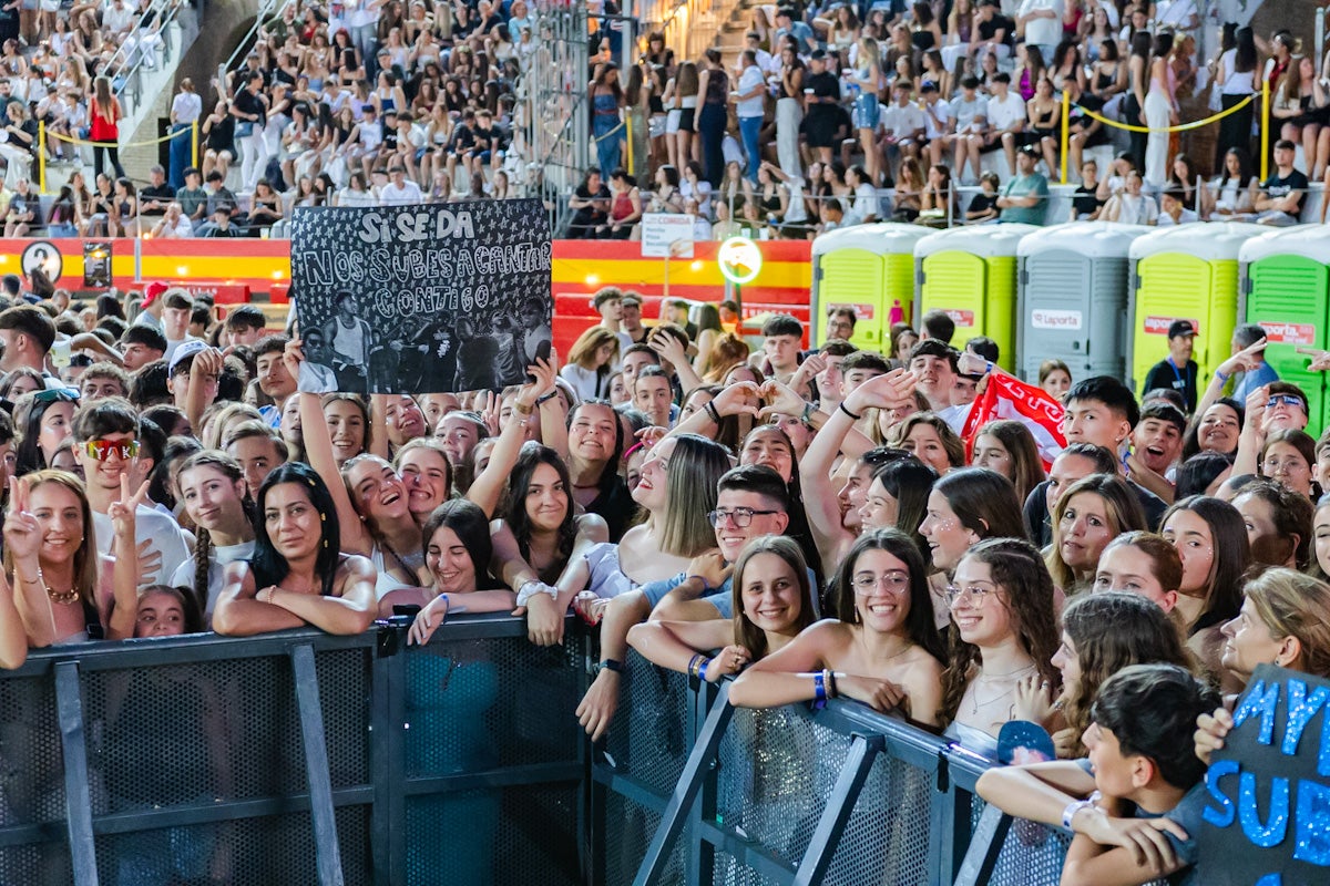El concierto de Myke Towers en Granada, en imágenes