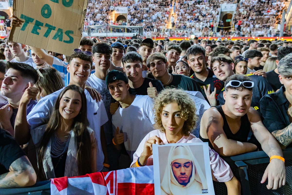 El concierto de Myke Towers en Granada, en imágenes