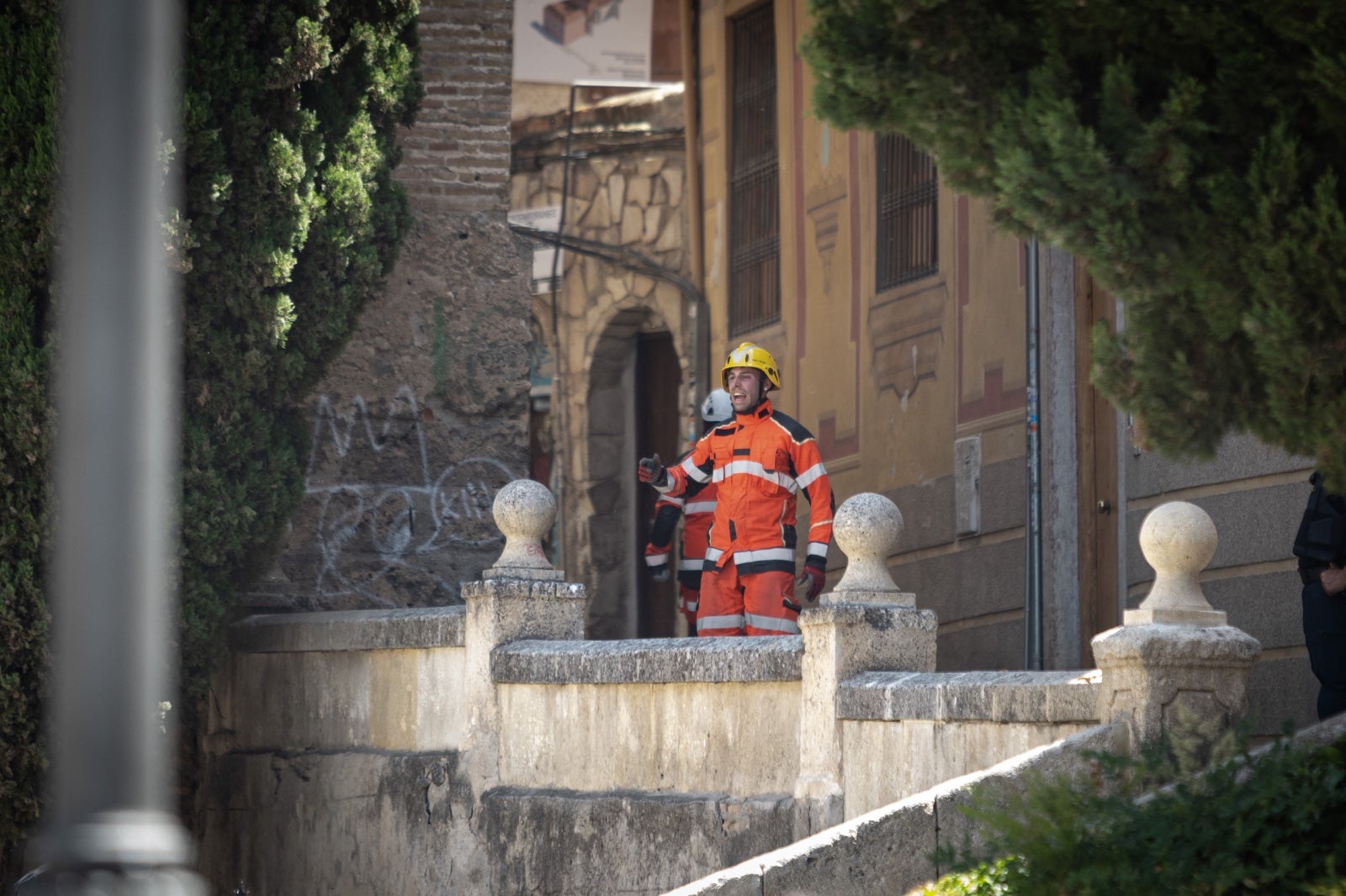 Las espectaculares imágenes del incendio desde el Albaicín