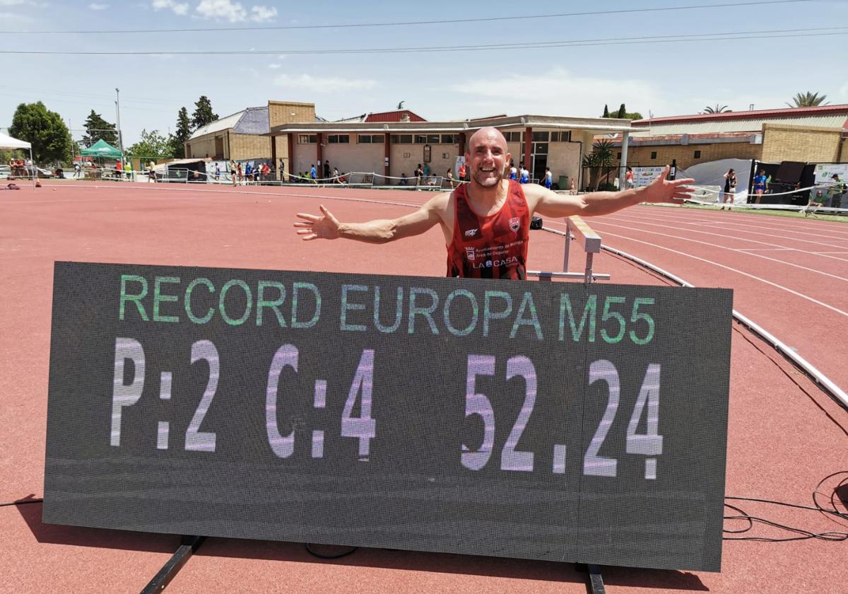 El motrileño juanlu lópez 'luiyi' bate el récord de europa de 400 metros | ideal