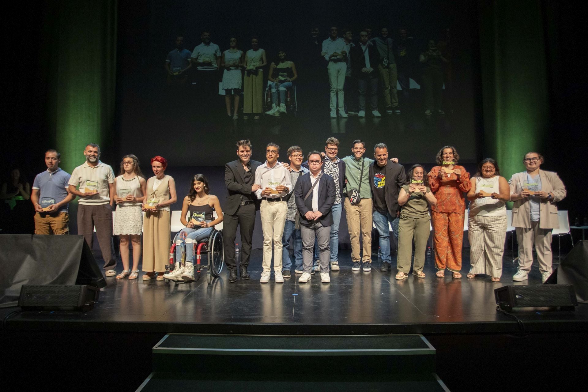 Los premios Desafío, en imágenes