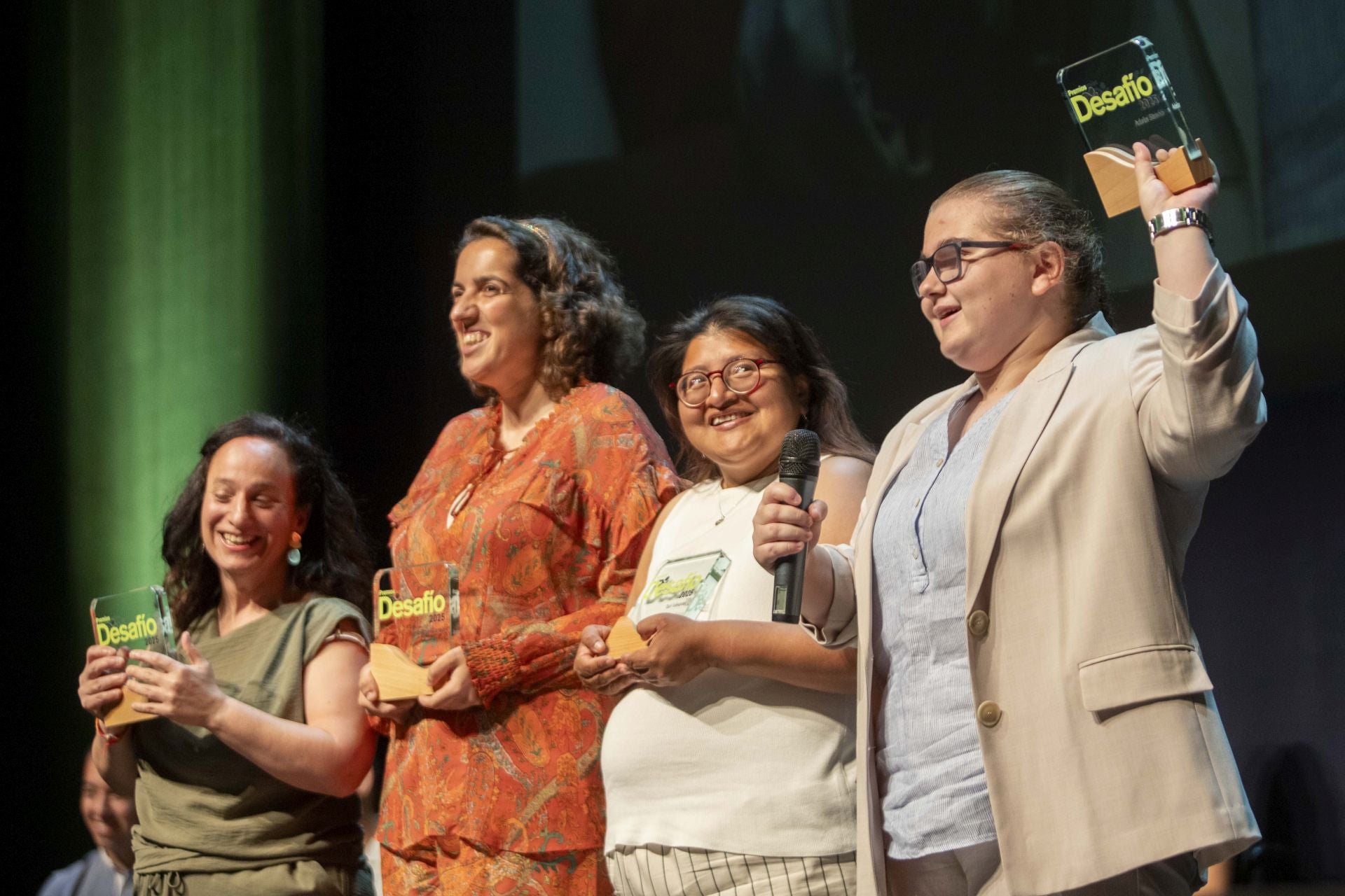 Los premios Desafío, en imágenes
