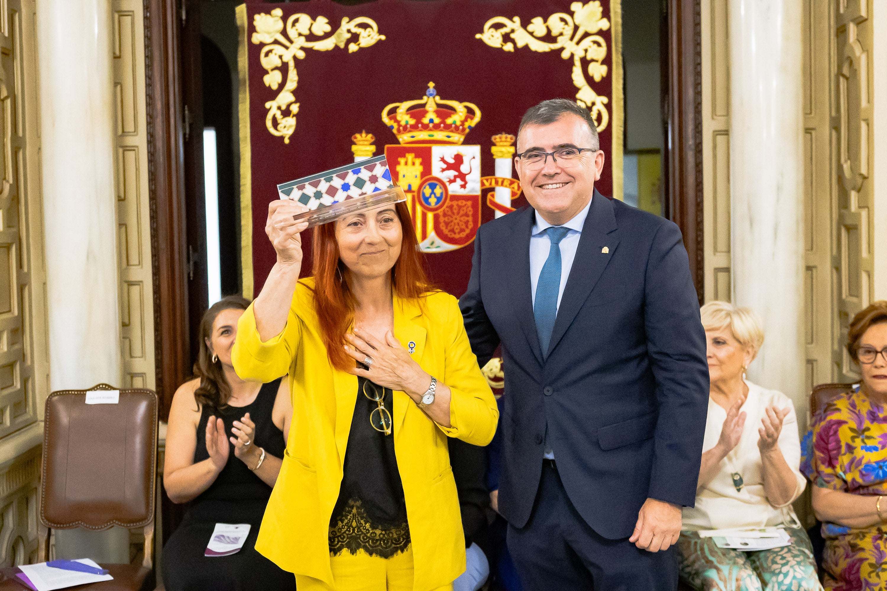 Las imágenes de la entrega de las distinciones Granadinas por la libertad