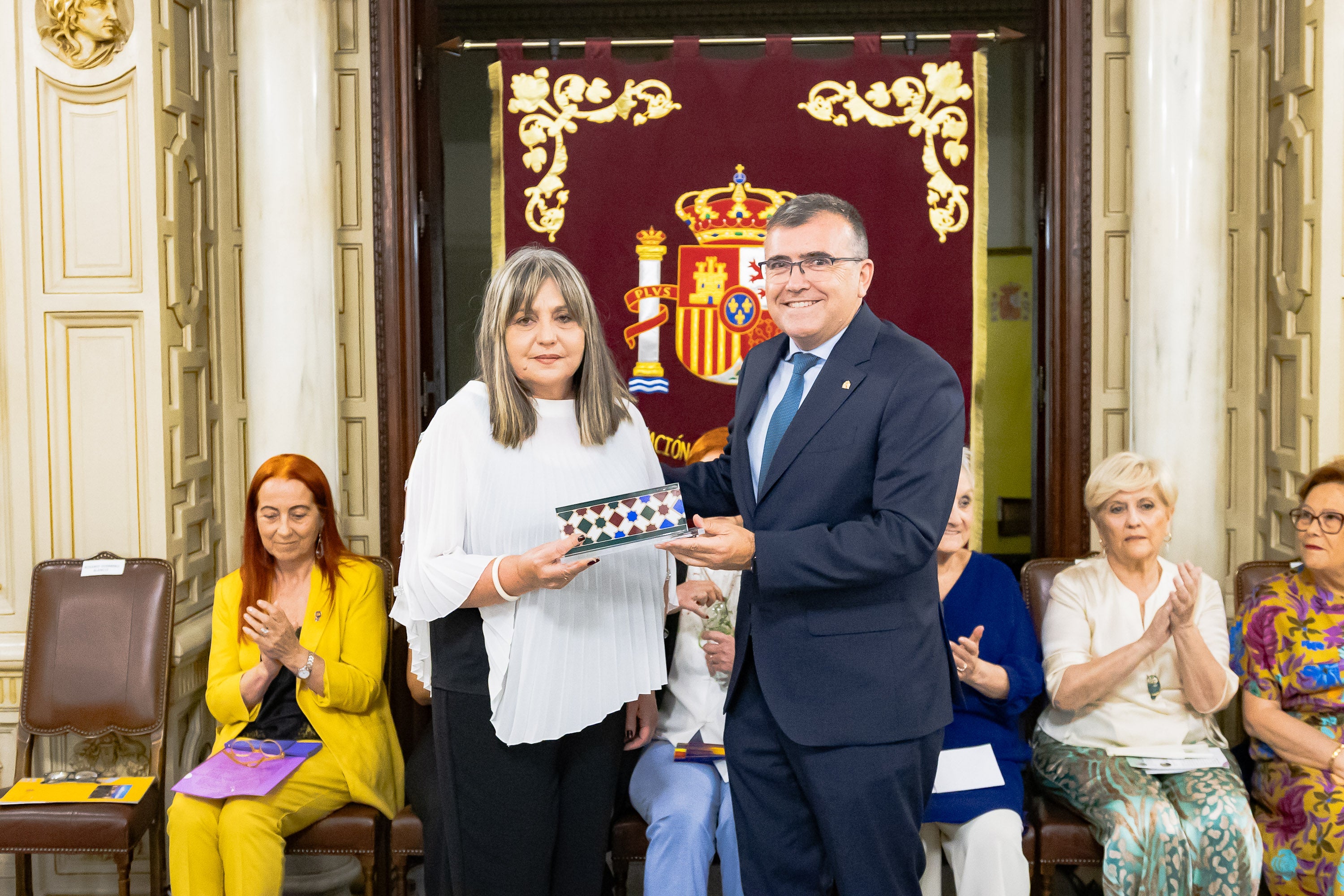 Las imágenes de la entrega de las distinciones Granadinas por la libertad