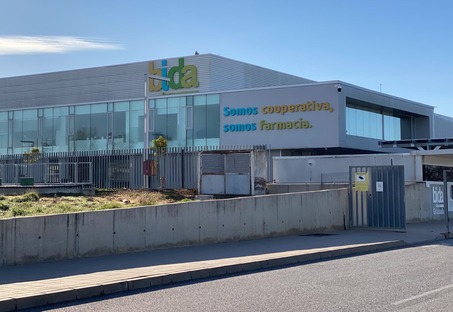 Instalaciones de Bidafarma en Granada.