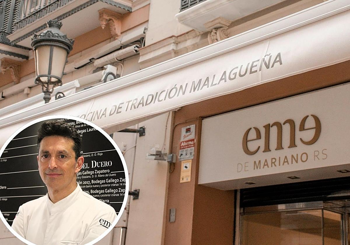 Mariano Rodríguez, propietario del Restaurante Eme de Mariano y de la Pizzería Da Mimì de Málaga.