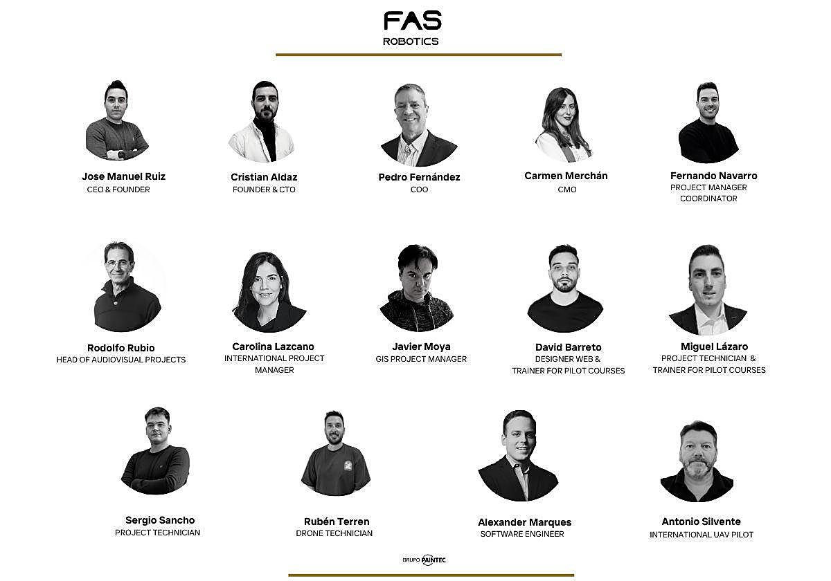 Miembros del equipo de FAS.