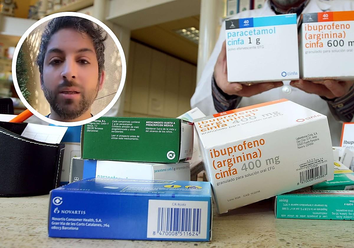 El farmacéutico Álvaro Fernández avisa del peligro de tomar así el ibuprofeno
