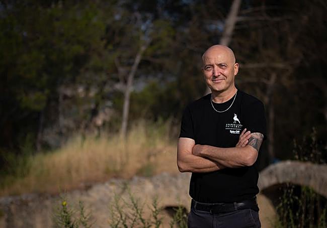 Juan Manuel Ríos, uno de los directores de las excavaciones.