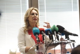 La consejera de Economía, Hacienda y Fondos Europeos, Carolina España.