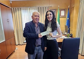 Natalia Estévez Martínez, nuevo premio TFG del Colegio de Ingenieros Técnicos Industriales de Almería