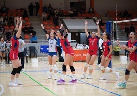 Las jugadoras del CDU de voleibol subieron a Superliga 2.
