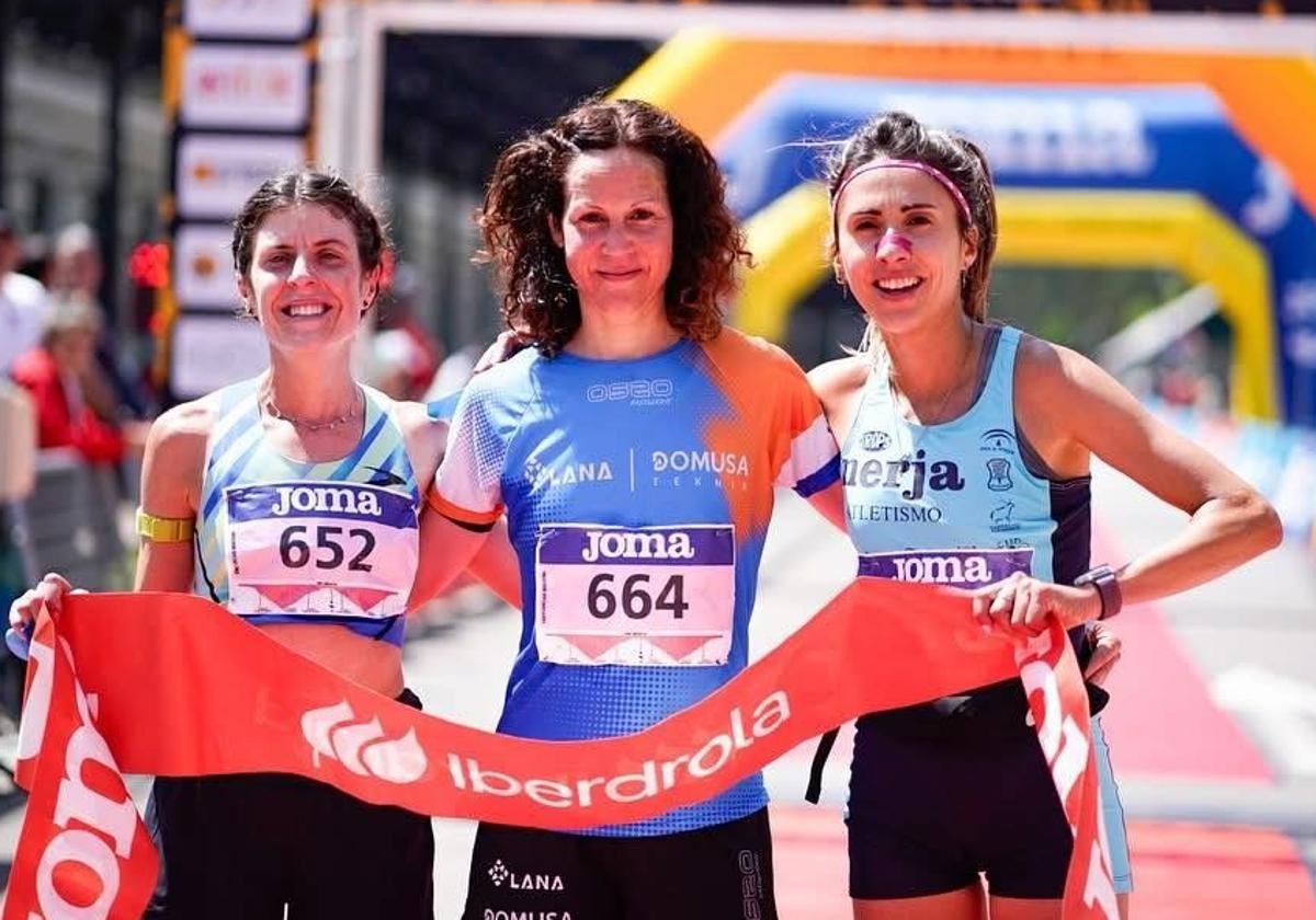 Claudia Estévez sube al podio en el Campeonato de España de 'trail running'