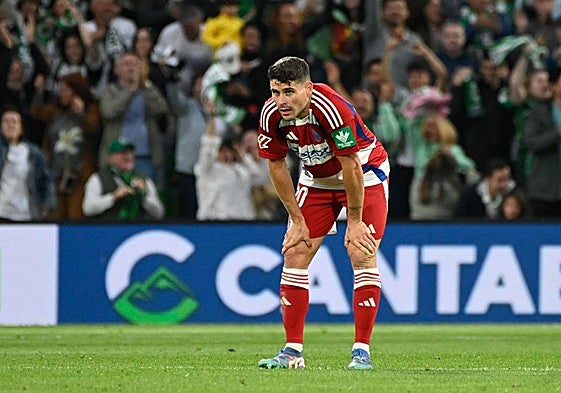 Sergio Ruiz, derrotado en El Sardinero.