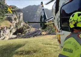 La Guardia Civil rescata a tres senderistas y su perro tras un golpe de calor en Cazorla