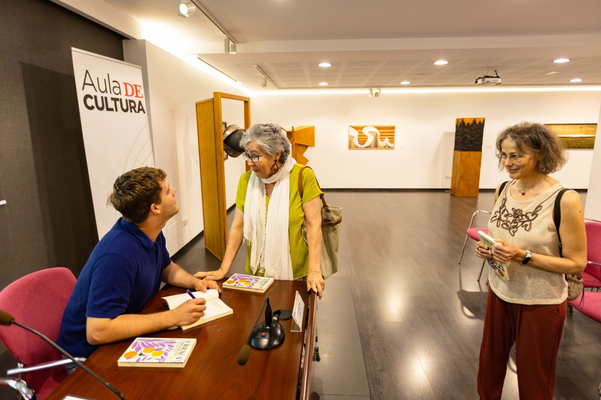 Galería: Jaime Riba en el Aula de Cultura de IDEAL