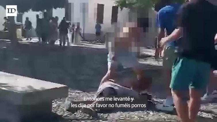 Le dan una paliza a un músico en el mirador de San Nicolás por reprocharles que fumen porros
