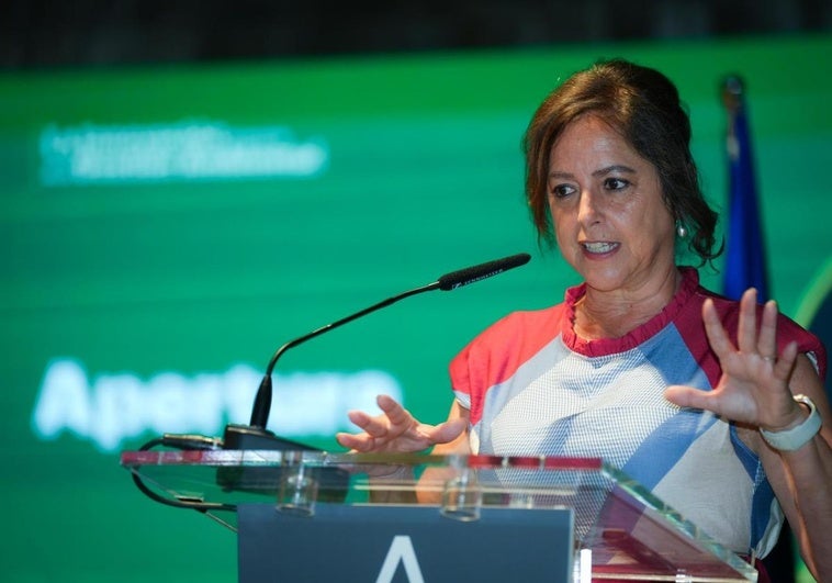La consejera de Sostenibilidad y Medio Ambiente, Catalina García.