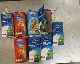 La Guardia Civil caza al camionero de la droga en tetrabriks.